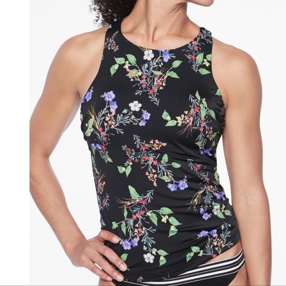 Athleta | Swim | Nwt Athleta Maldives High Neck Tankini Swim Top | Poshmark